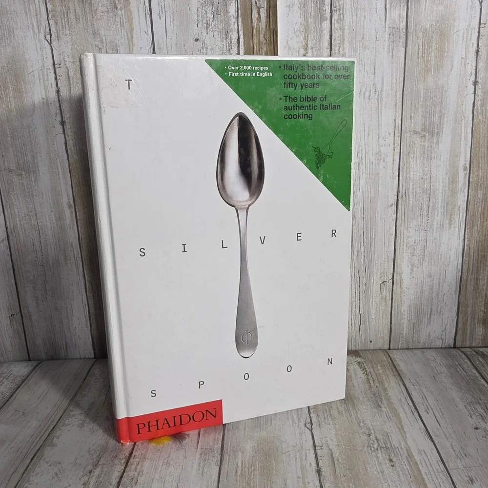 Silver Spoon Phaidon Hardcover Cookbook Authentic Italian Recipes 2005 Edition